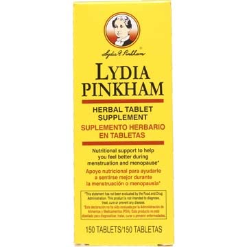 Lydia Pinkham Tablets Menstrual & Menopause Support - 72 Tablets