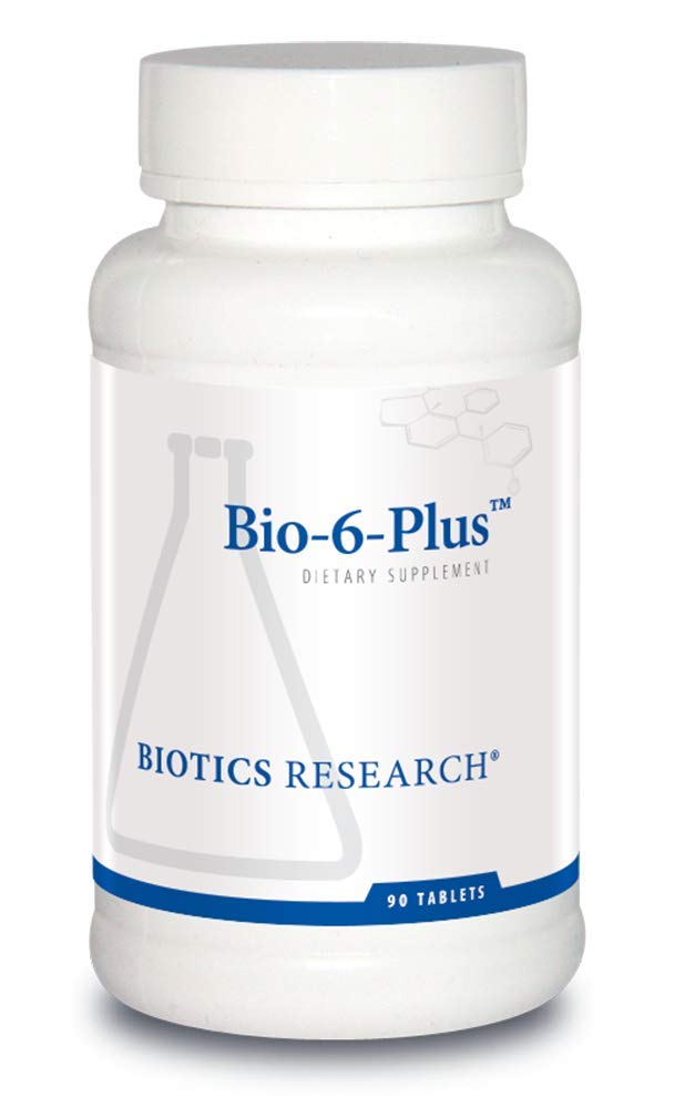 BIOTICS RESEARCH Bio 6 Plus Pancreatic Digestive Enzymes - 90 Tablets