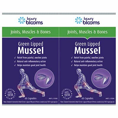 Blooms Henry Green Lipped Mussel - 120 Capsules