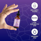 C60 Purple Power Organic MCT Coconut Oil - 2 fl oz - image 2
