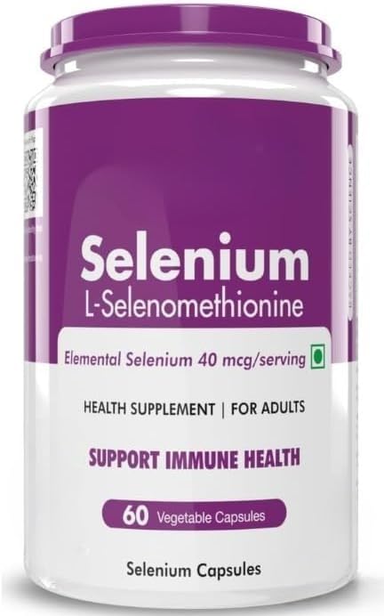 Generic Nutrition Selenium 40mcg - 60 Vegetarian Capsules