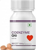 Generic CoQ10 100mg Ubiquinone Chewable Tablets for Energy - 30 Tablets