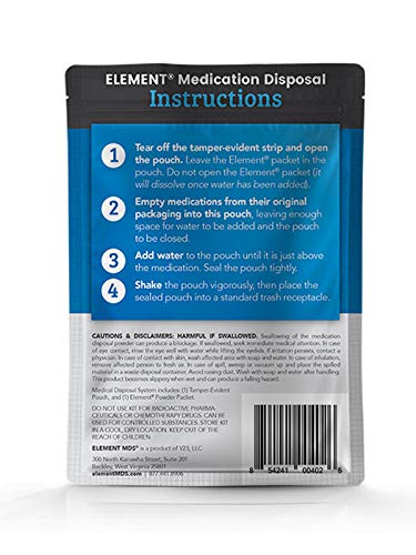 Element MDS Ready-Packs Medication Disposal System - 3-Pack - image 3