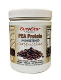 Sun Star Organics Pea Protein Powder Cappuccino - 17.6 oz