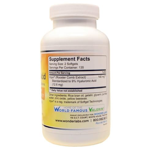 Wonder Laboratories Hyaluronic Acid 120 mg - 90 Capsules - image 2