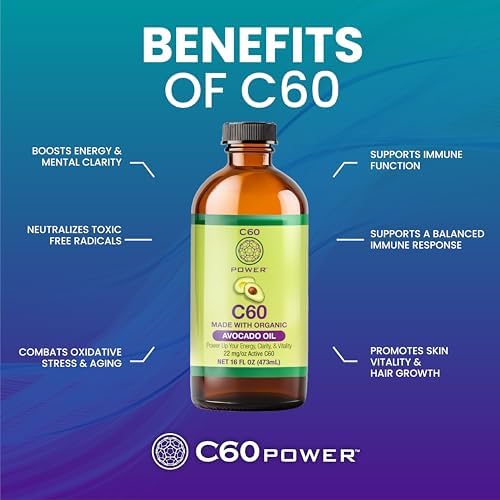 C60 Power Organic Avocado Oil