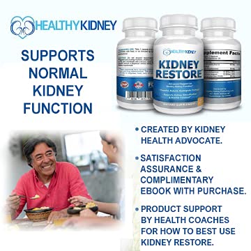 Kidney Restore Kidney Support Supplement - 60 Capsules - image 7