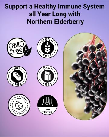 Northern Elderberry Amped Up Elderberry Syrup Immune Support - 8 Fl Oz - image 8