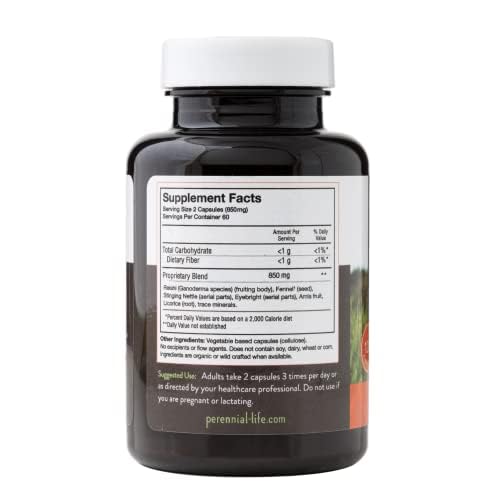 Perennial Sneezonal Defense Allergy Relief Formula - 120 Vegetarian Capsules - image 10