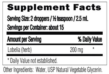 HoneyCombs Lobelia Liquid Extract Drops - 1 Bottle - image 2