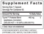 TRANSFORMATION Genesis of Good Health Enzymes Protease - 60 Capsules - image 4
