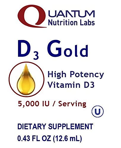 Quantum Nutrition D3 Gold Vitamin D Liquid Drops - 2 Pack - image 3