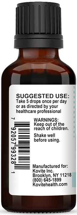 Kovite Vitamin D3 Drops 5000 IU - 1 fl oz - image 2