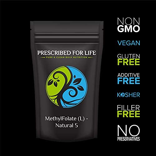 Prescribed For Life Methyl Folate Powder Brain Support - 28 g - image 2