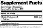 Terravita Globe Artichoke 4:1 Powder (4 oz, ZIN: 520259)