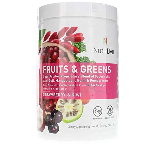 Nutri-Dyn Fruits & Greens Strawberry Kiwi Powder - 300g