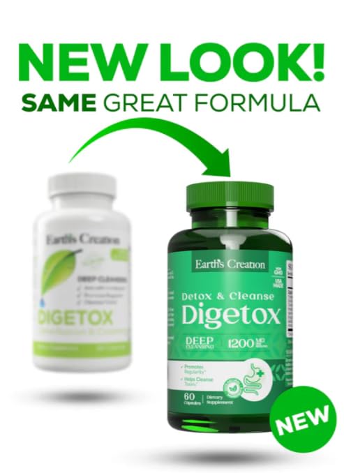 Earth's Creation Natural Digetox - Digestive Detox & Cleansing - 60 - image 4