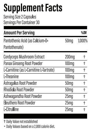 Thyroid Specific Formulations Adrenal Energy Support - 60 Capsules - image 3