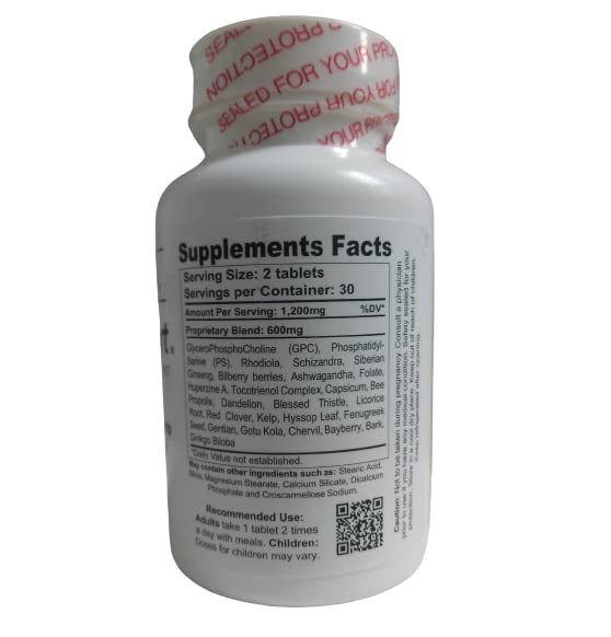 Organic Farms Vitamins Limbic Support - 60 Tablets - image 3