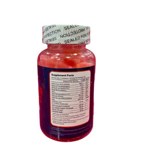 B2U Collagen Gummies for Women & Men with Biotin - 60 Gummies - image 8