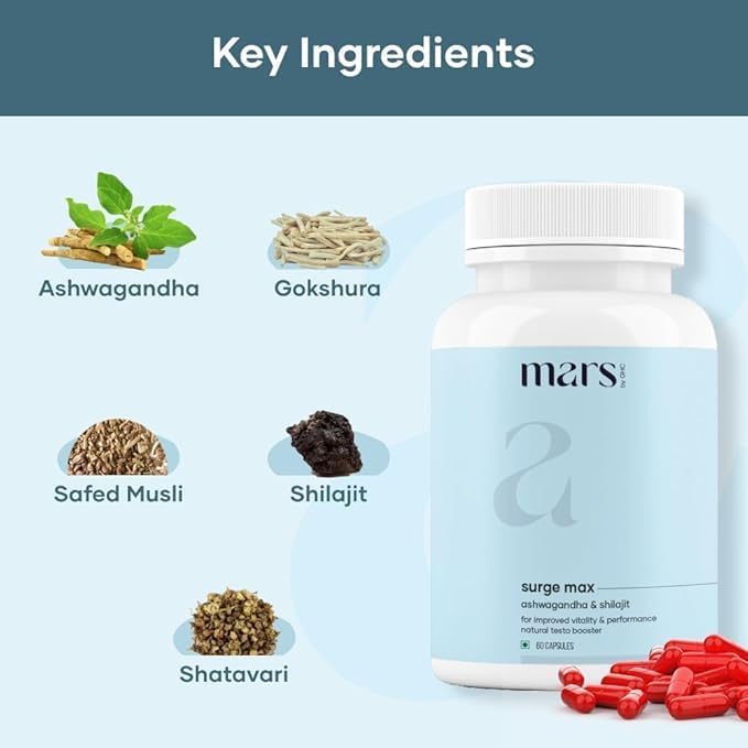 mars by GHC Power Surge Combo Sea Moss Capsules - 120 Capsules - image 4