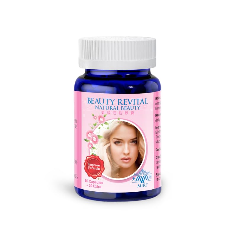 MIRI Revital Pueraria Mirifica & Collagen Capsules - 80 Capsules - image 2