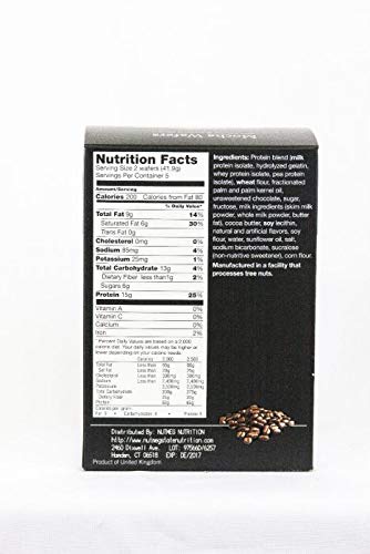 Nutmeg State Nutrition Proti Fit Bariatrix Mocha Wafer Square - 5 Count - image 2