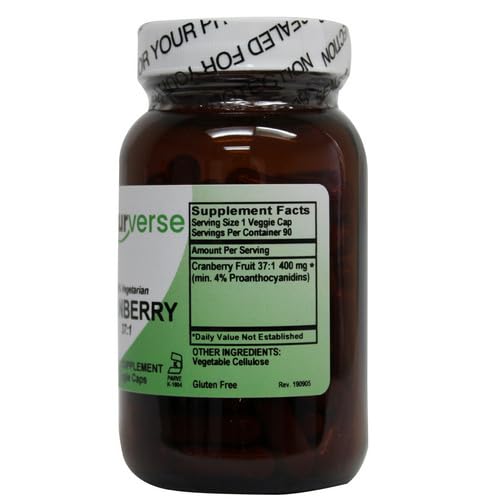 Naturverse Cranberry Powder Capsules - 90 Vegetarian Capsules - image 2