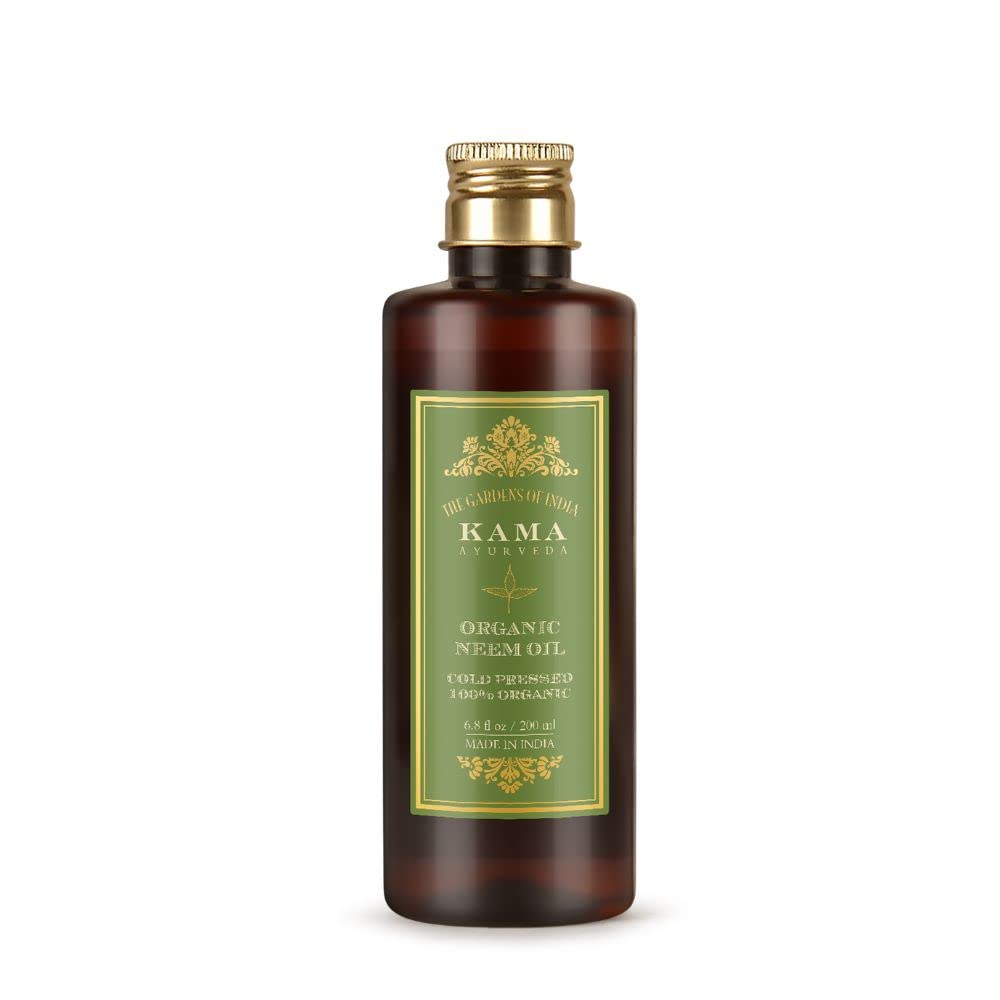 Kama Ayurveda Organic Neem Oil - 6.76 Fl Oz