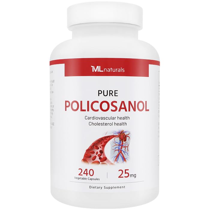 ML Naturals Policosanol 25 mg