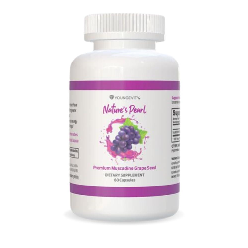 Youngevity Muscadine Grape Seed 650 mg Antioxidant - 60 Capsules