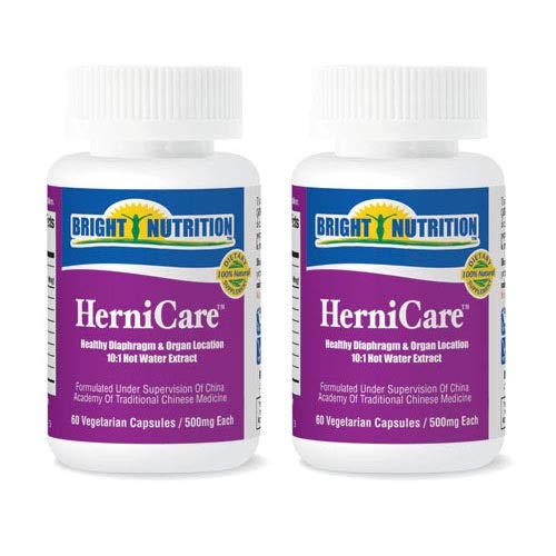 Bright Nutrition HerniCare Herbal Supplement - 120 Vegetarian Capsules