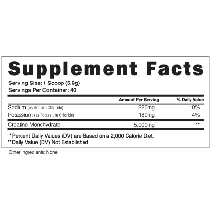 Steel Supplements ATP Fusion Creatine Monohydrate - 60 Servings - image 2