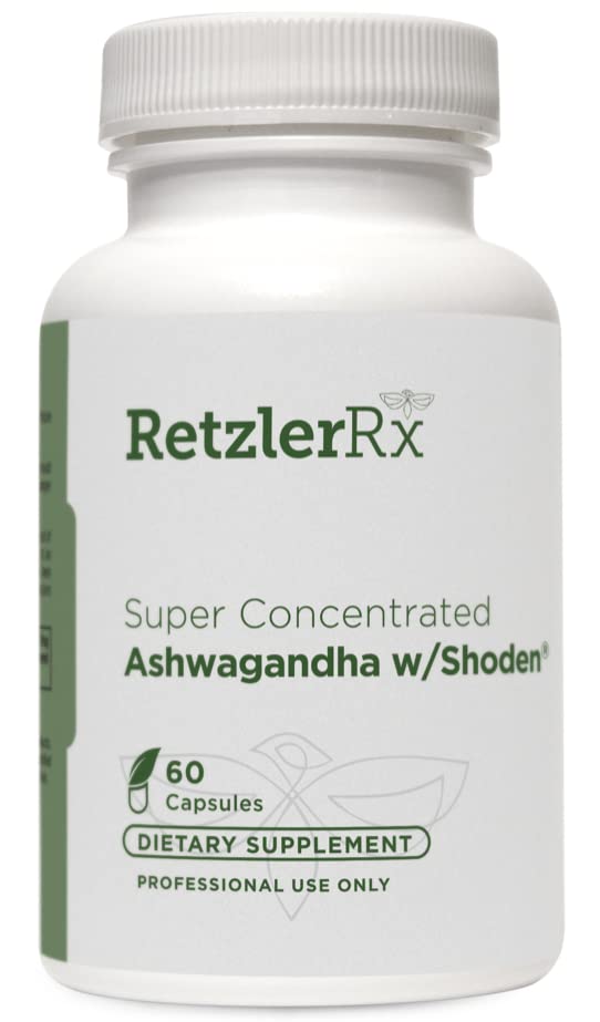 HormoneSynergy RetzlerRx Ashwagandha with Shoden Stress Relief - 60 Capsules