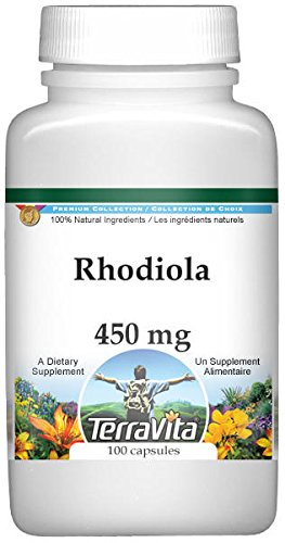 Terravita Rhodiola 450 mg - 300 Capsules (3 Pack)
