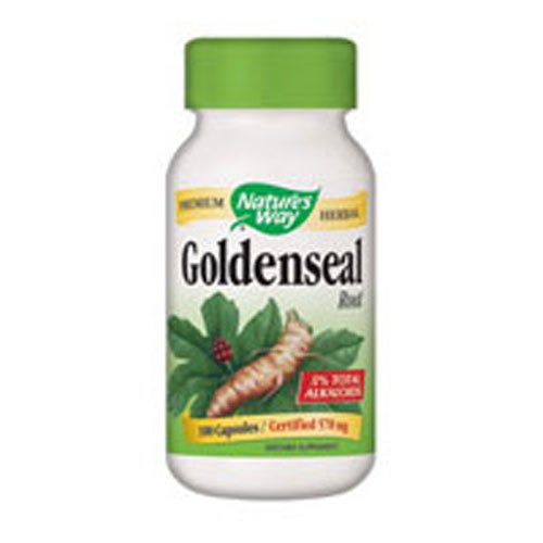 Nature's Way Goldenseal Root - 100 Capsules