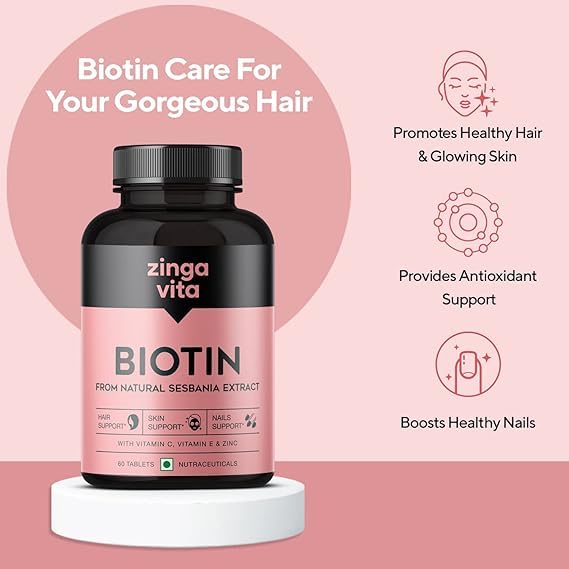 MAGICHOOD Advanced Biotin Tablets for Hair Growth - 60 Tablets - image 2