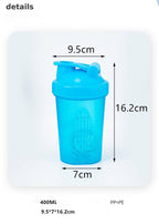 Cekaso Protein Shaker Bottle with Whisk Ball - 16 oz - image 2