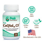 Peak Pure & Natural CoQSol10 CF Ubiquinol CoQ10 - 30 Softgels - image 5