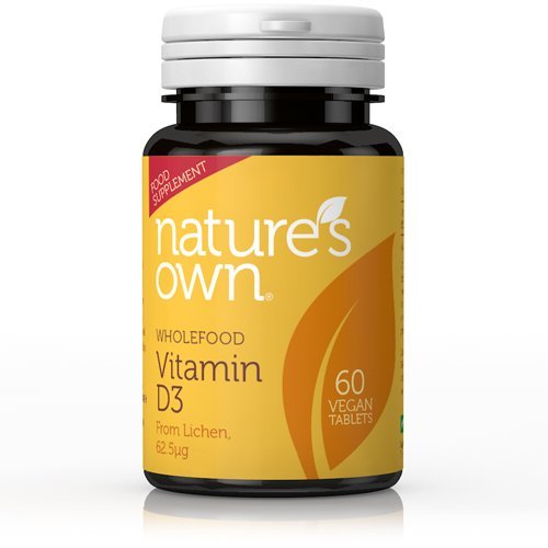 Natures Own Nature's Own Vegan Vitamin D3 2500 IU - 60 Tablets