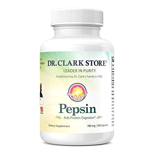 Dr Clark Pepsin Supplement 700mg - 100 Capsules