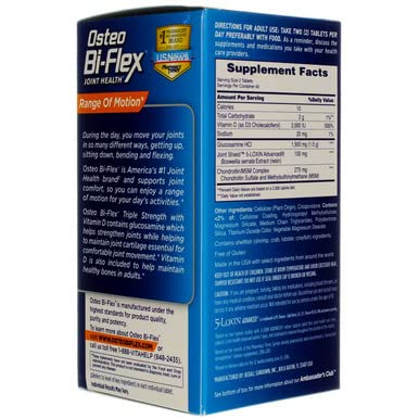 Osteo Bi-Flex Triple Strength with Vitamin D - 80 Tablets - image 6