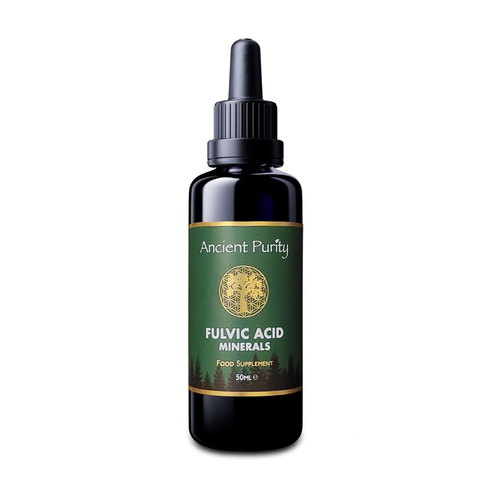 Ancient Purity Fulvic Acid Minerals Trace Minerals Drops - 50ml