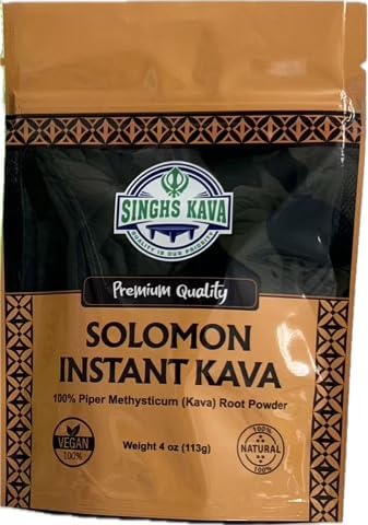SINGHS Micronized Instant Kava Powder Solomon Kava - 4 oz - image 2
