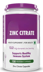 Generic Zinc Citrate Vegetarian Capsules for Immune Support - 120 Count - image 5