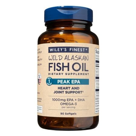 Wiley's Finest Wild Alaskan Fish Oil Peak EPA - 90 Softgels