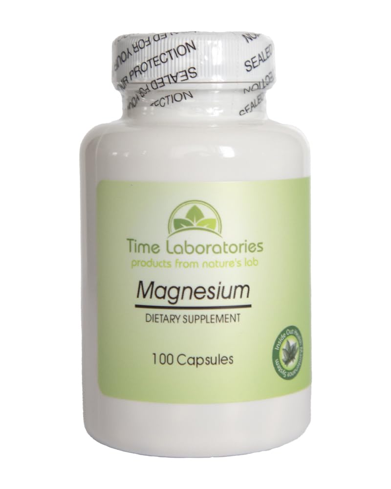 Time Laboratories Magnesium 100 mg - 100 Capsules
