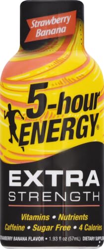 5-Hour Energy Extra Strength Sugar Free Strawberry/Banana - 12 Pack - image 2