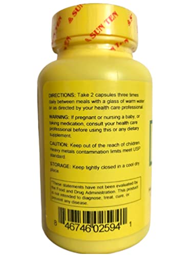 Sun Ten Du Huo Ji Sheng Tang Herbal Supplement - 100 Capsules - image 4