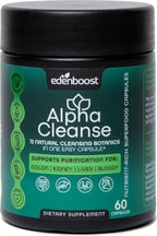 EdenBoost AlphaCleanse Liver Cleanse Detox & Repair - Milk Thistle